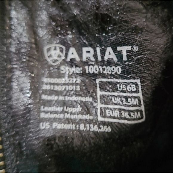 Ariat Onyx suede sunset boots - Picture 5 of 8